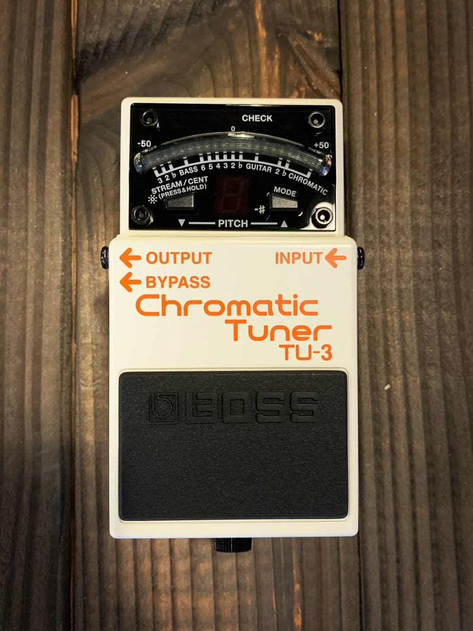 boss tu3 chromatic tuner