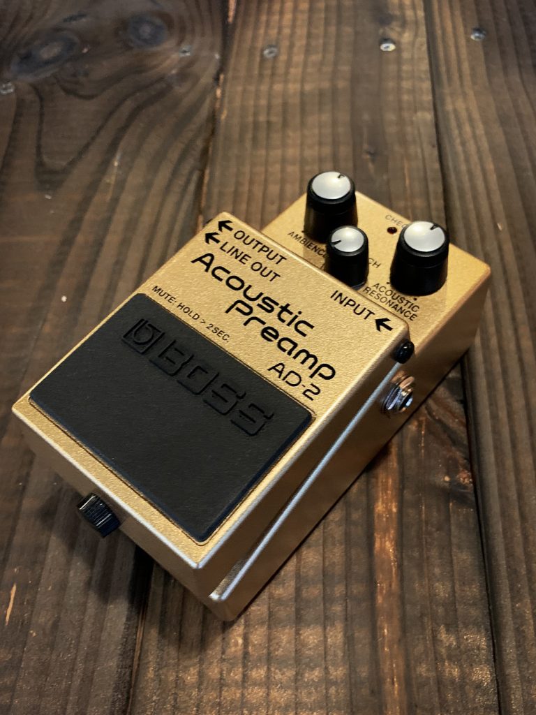 Boss AD2 Acoustic Preamp Kauffmann's Guitar Store