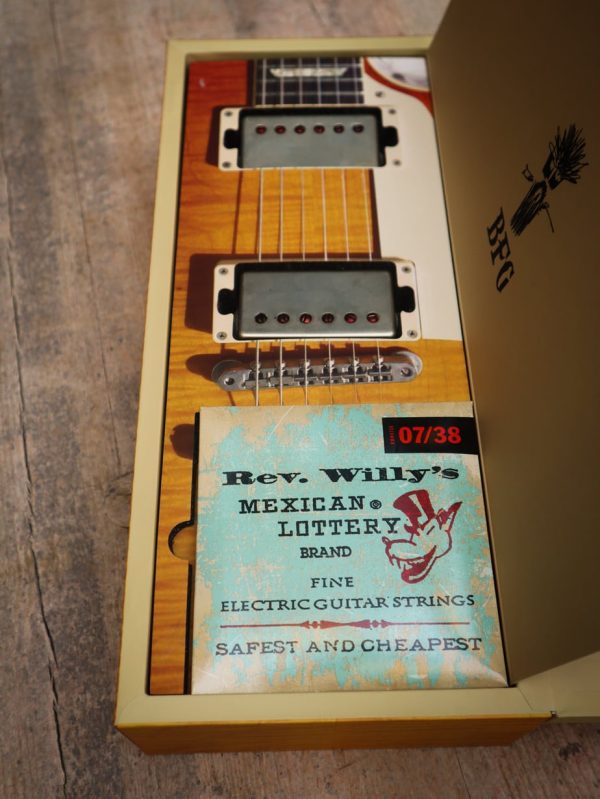 Cream T Whiskerbuckers Billy Gibbons Set Red Pole Pieces - Image 14