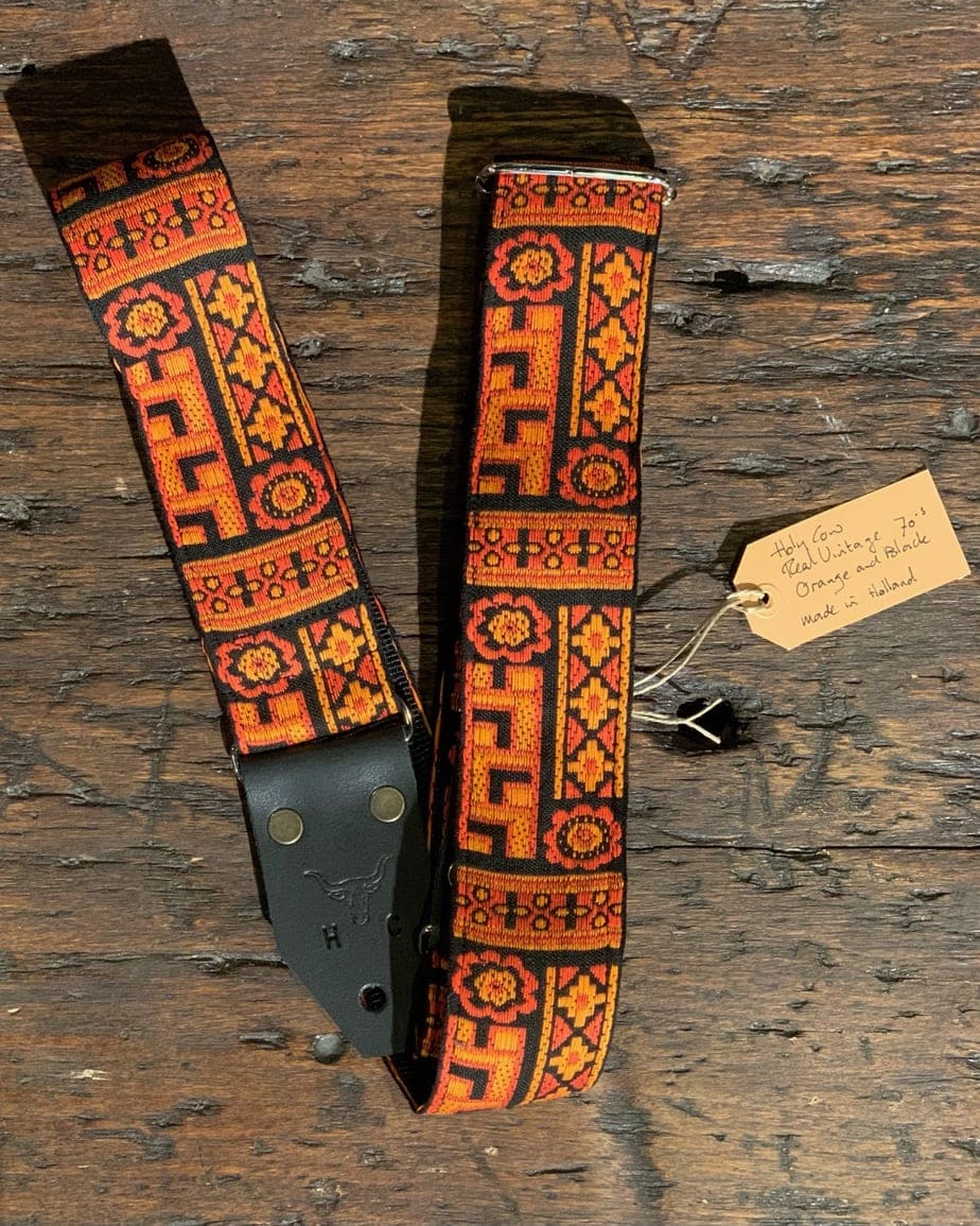 Cow clearance guitar strap