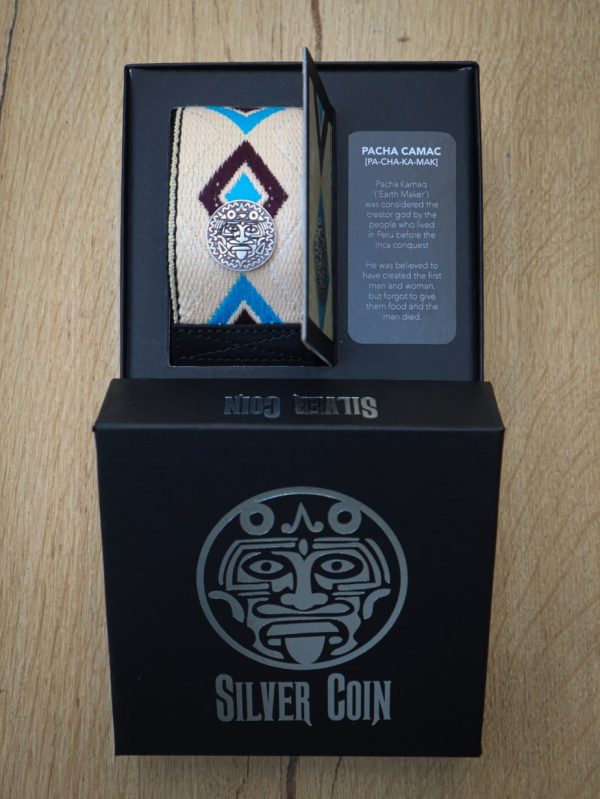 Silver Coin Pacha Camac Guitar Strap - Image 2