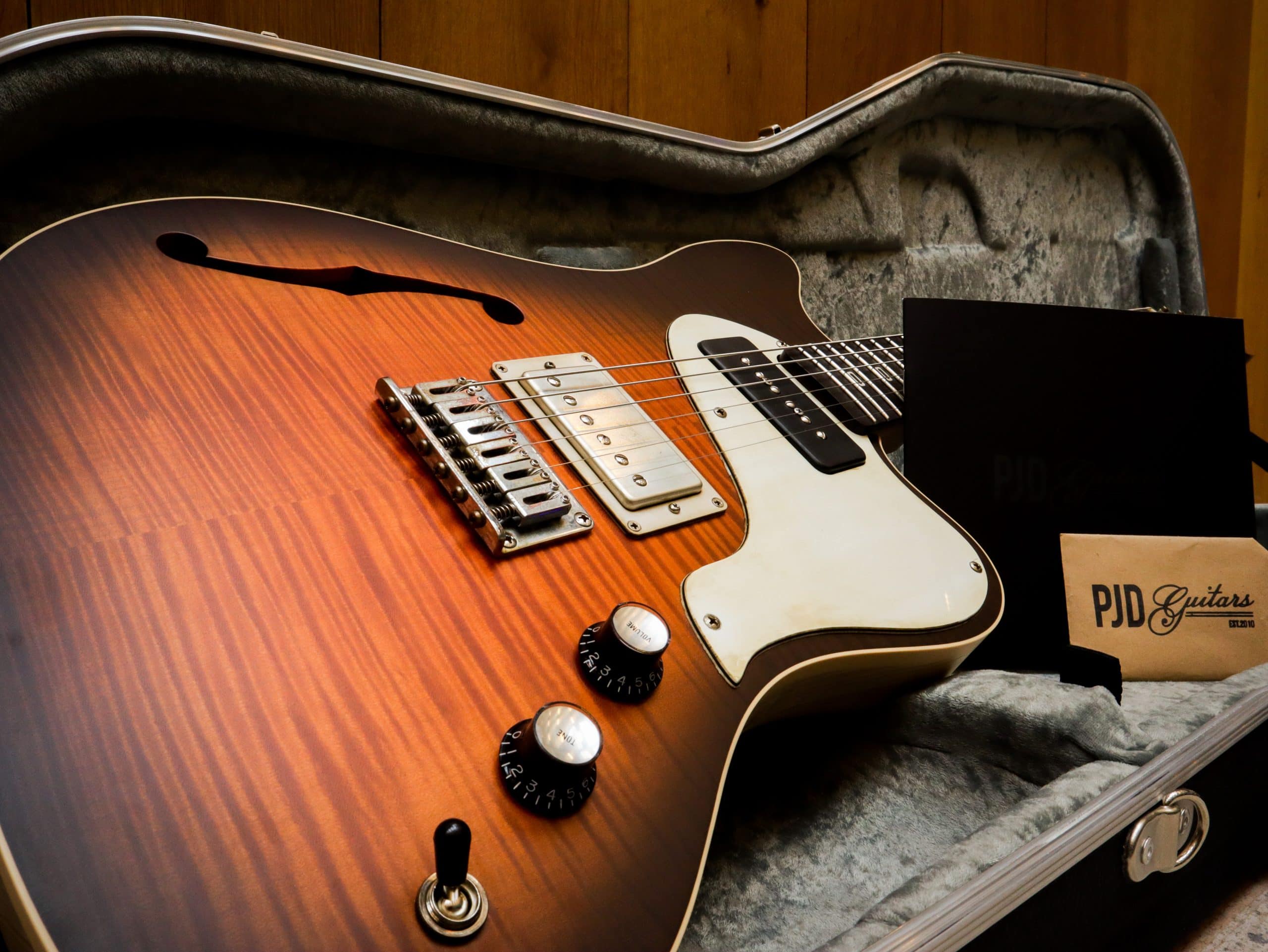 PJD Guitars, British rock and roll guitars. - Kauffmann's