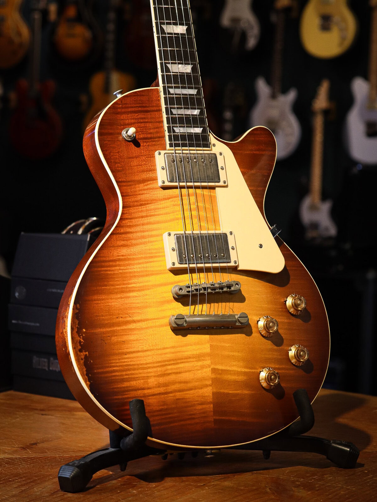 Eastman SB59/v Gold Burst