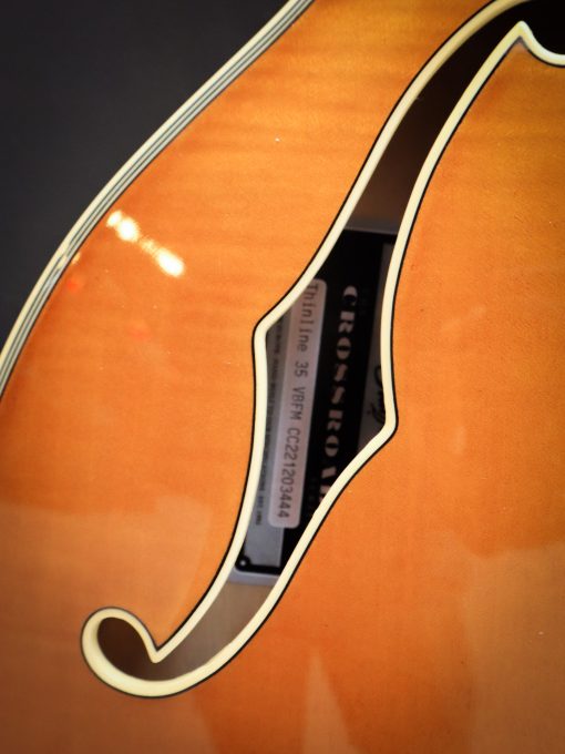 Stanford CR Thinline 35 Vintage Blonde FM - Image 8