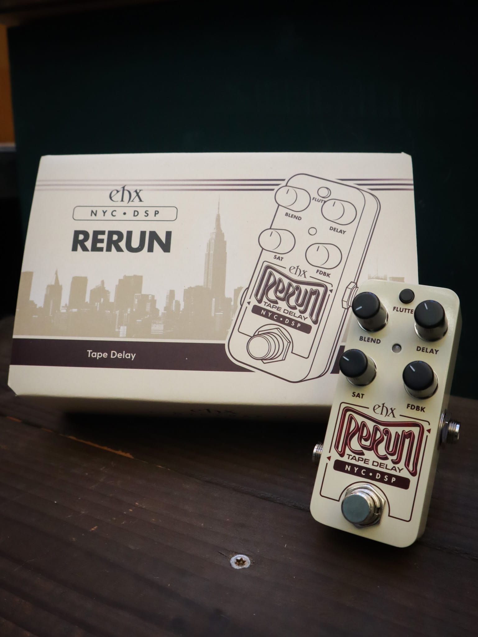 Electro-Harmonix Rerun Tape Delay Effects Pedal