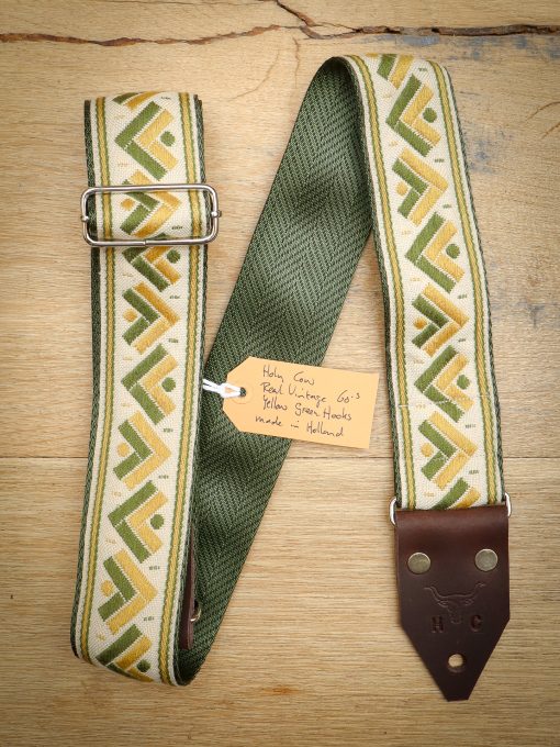 Holy Cow Real Vintage 60's Yellow Green Hooks