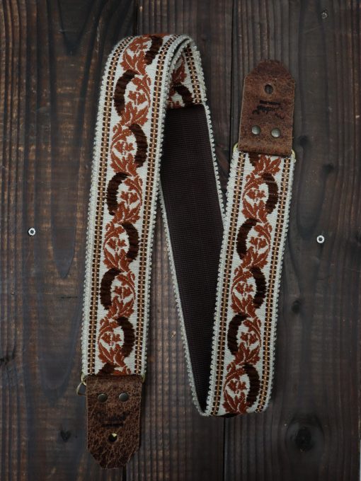 Bluebird Vintage-Style Autumn Leaves Guitar Strap