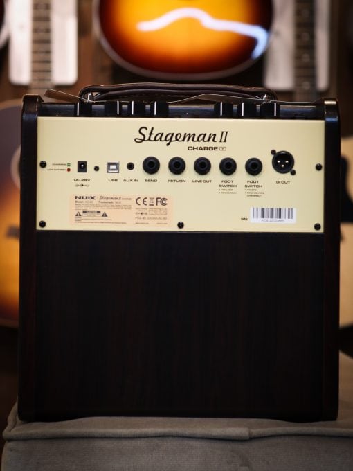 NUX Stageman II Charge AC-80 Portable Acoustic Guitar Amp - Image 3