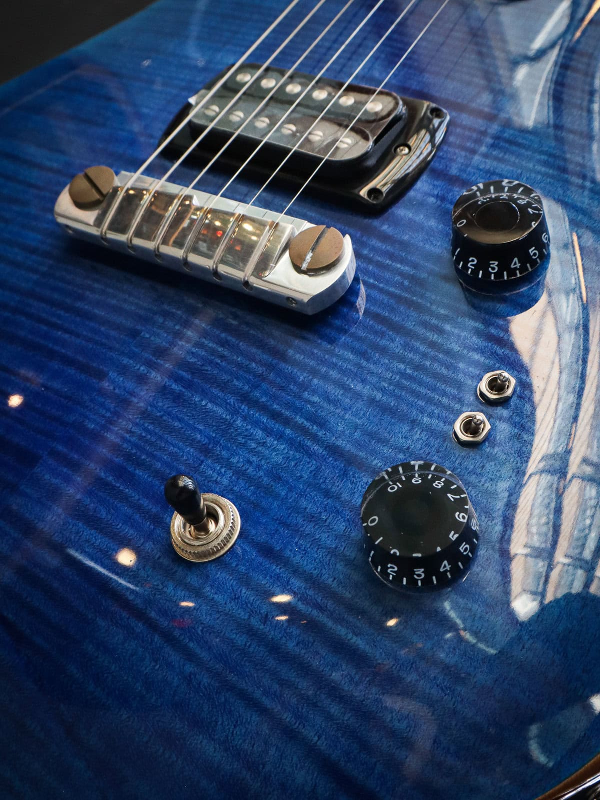 PRS SE Paul's Guitars - Faded Blue (s/n: 4035)