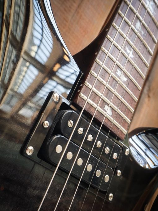 PRS SE Custom 24 Charcoal Burst - Image 5
