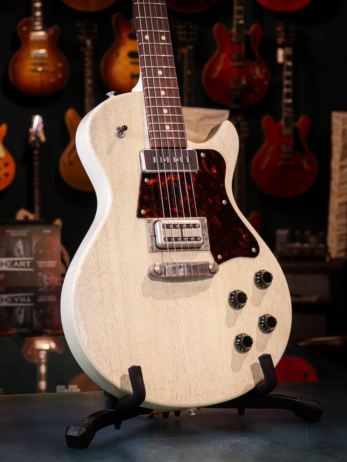 Patrick James Eggle Macon Junior Grained Blonde Used Kauffmann s Guitar Store