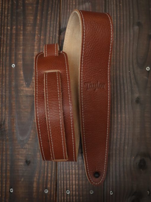 Taylor Medium Brown Leather/Suede Guitar Strap