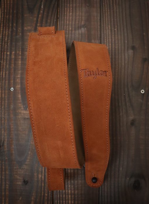 Taylor Honey Embroidered Suede Guitar Strap