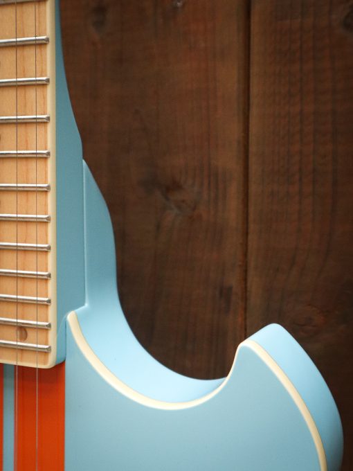 Newman Honeycomb Junior GT-40 Fixed Pickups - Baby Blue w/ Racing Stripes - Image 7