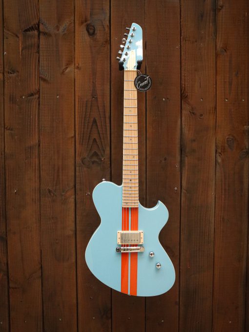 Newman Honeycomb Junior GT-40 Fixed Pickups - Baby Blue w/ Racing Stripes - Image 2