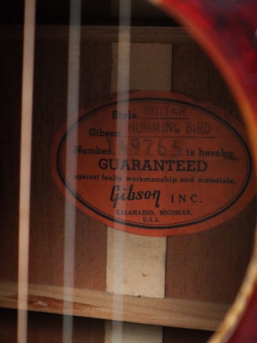 1963 Gibson Hummingbird - Image 11