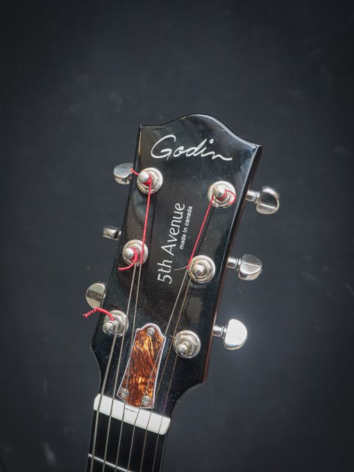 Godin Kingpin 5th Avenue Uptown Custom Havana Brown (Used) - Image 13