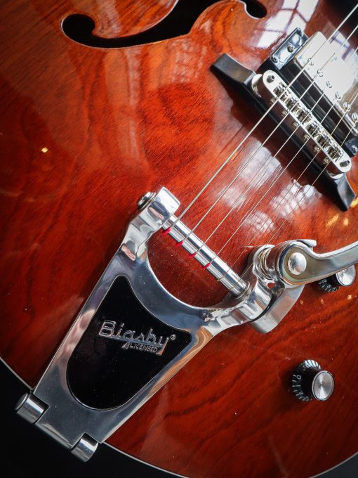 Godin Kingpin 5th Avenue Uptown Custom Havana Brown (Used) - Image 7