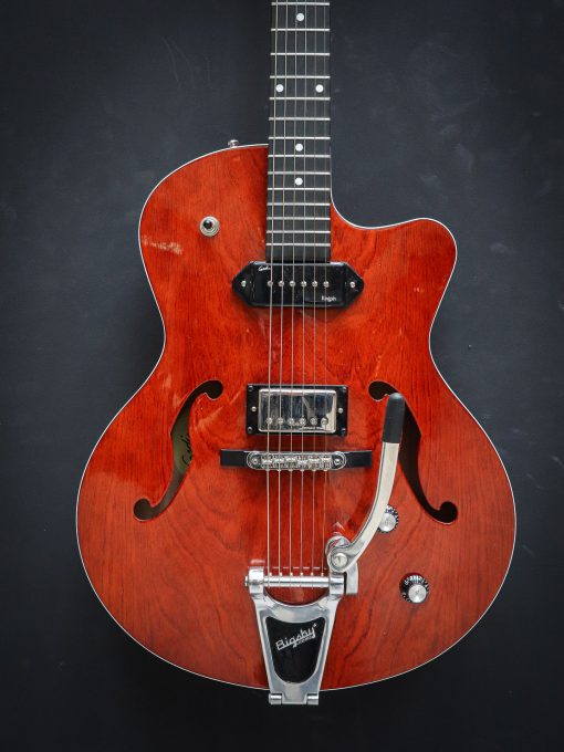 Godin Kingpin 5th Avenue Uptown Custom Havana Brown (Used) - Image 3