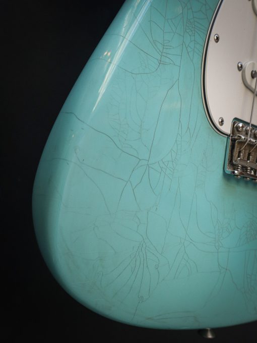 Fender Custom Shop 2014 1960 NOS Stratocaster Daphne Blue - Image 9