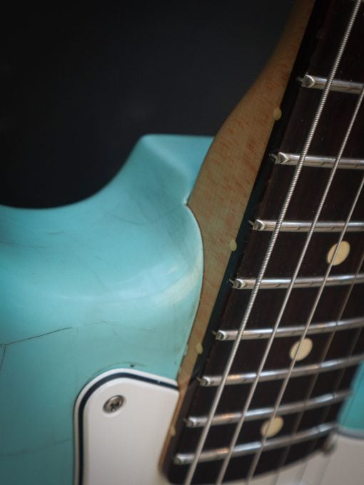 Fender Custom Shop 2014 1960 NOS Stratocaster Daphne Blue - Image 6