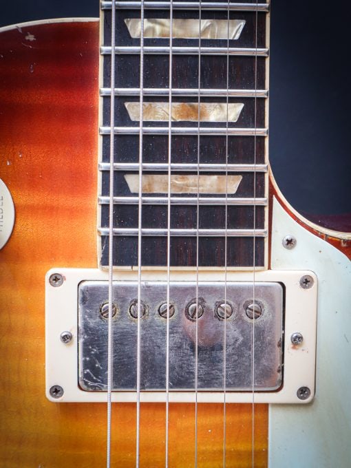 Kauffmann '59 SC Flamed Top Faded Cherry Burst - Image 7