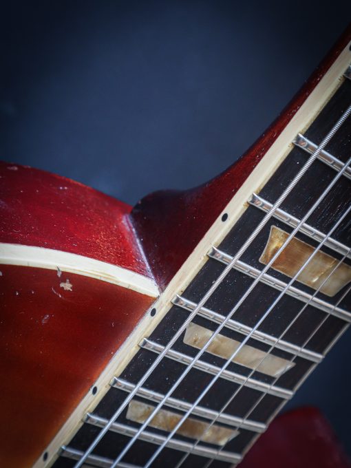 Kauffmann '59 SC Flamed Top Faded Cherry Burst - Image 8