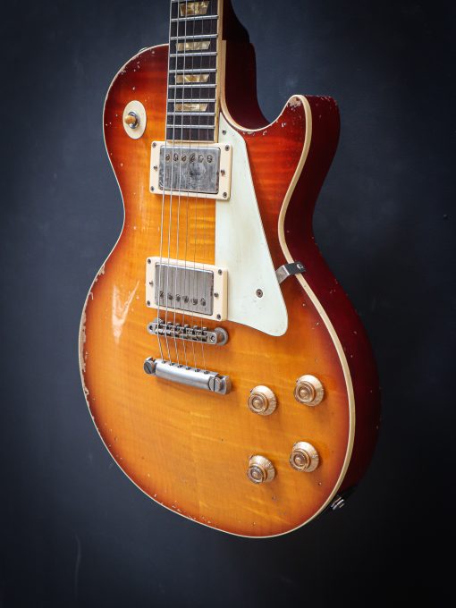 Kauffmann '59 SC Flamed Top Faded Cherry Burst - Image 5