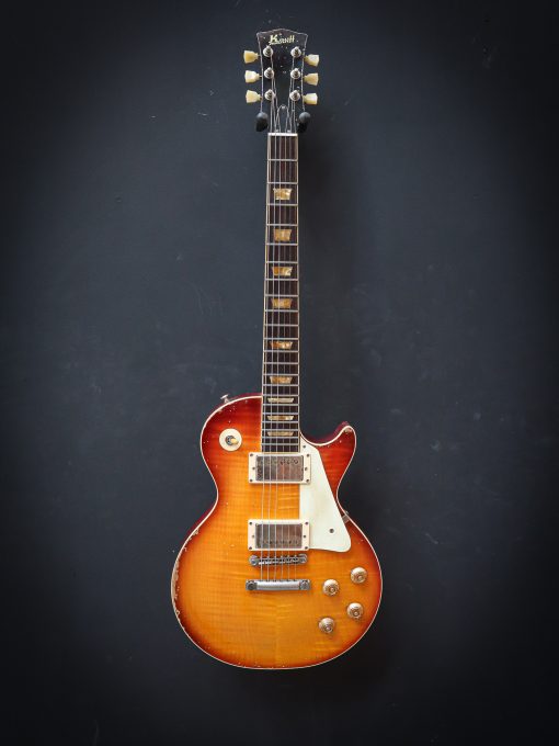 Kauffmann '59 SC Flamed Top Faded Cherry Burst - Image 2