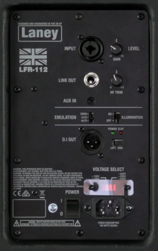 Laney LFR-112 400 Watt FRFR Powered Cabinet - Image 4