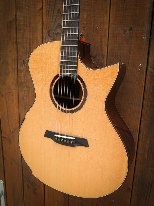 Hozen Black Label | MJ Sitka Spruce Indian Rosewood - Image 5
