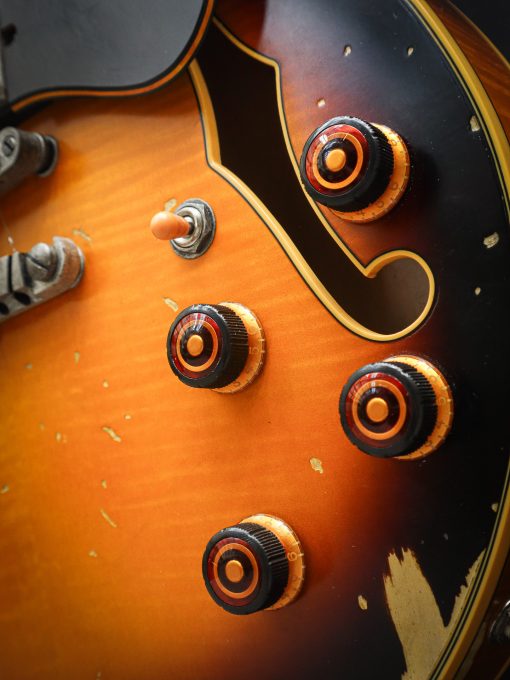 Ibanez AMV100FMD Artcore Yellow Sunburst (Used) - Image 11