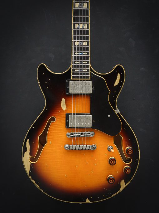 Ibanez AMV100FMD Artcore Yellow Sunburst (Used) - Image 3