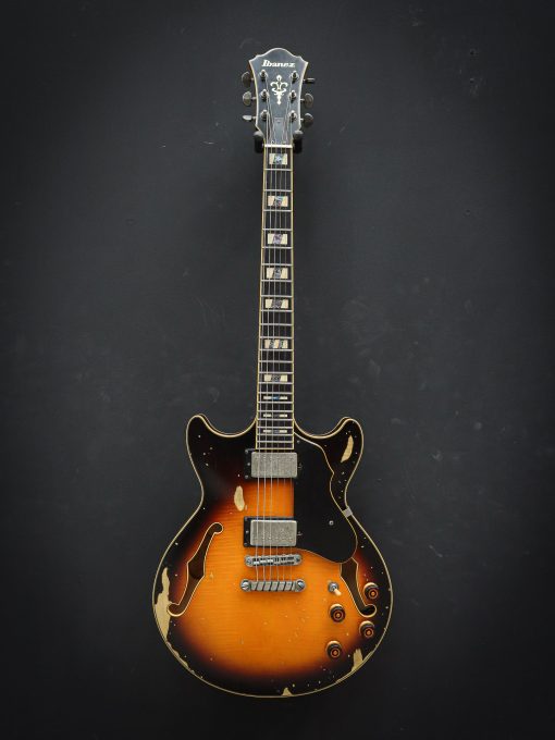 Ibanez AMV100FMD Artcore Yellow Sunburst (Used) - Image 2