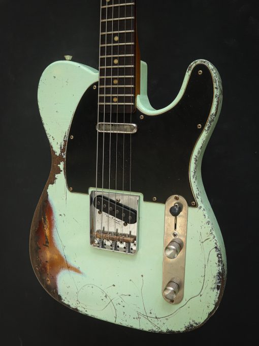 Kauffmann '63 T Surf Green over 3-Tone Sunburst - Image 7