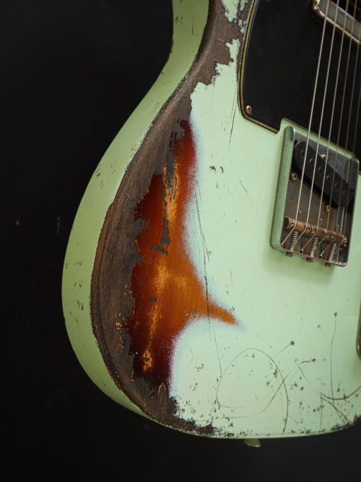 Kauffmann '63 T Surf Green over 3-Tone Sunburst - Image 6