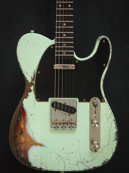 Kauffmann '63 T Surf Green over 3-Tone Sunburst - Image 3