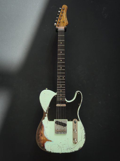 Kauffmann '63 T Surf Green over 3-Tone Sunburst - Image 2