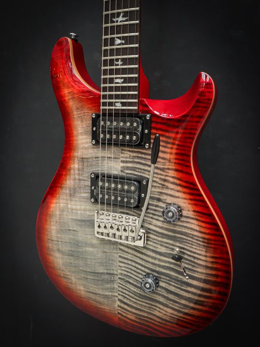 PRS SE Custom 24 Charcoal Cherry Burst - Image 8
