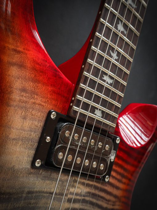 PRS SE Custom 24 Charcoal Cherry Burst - Image 6