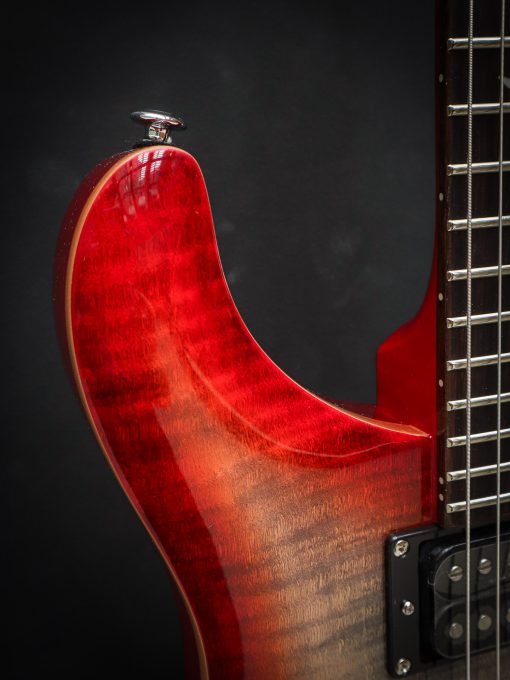 PRS SE Custom 24 Charcoal Cherry Burst - Image 5