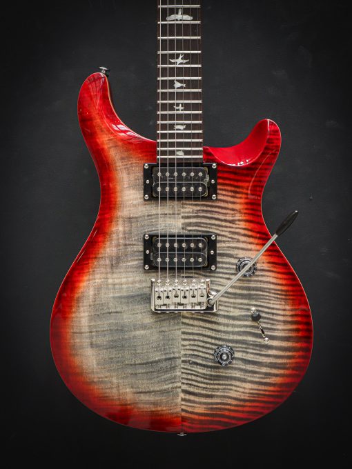 PRS SE Custom 24 Charcoal Cherry Burst - Image 3