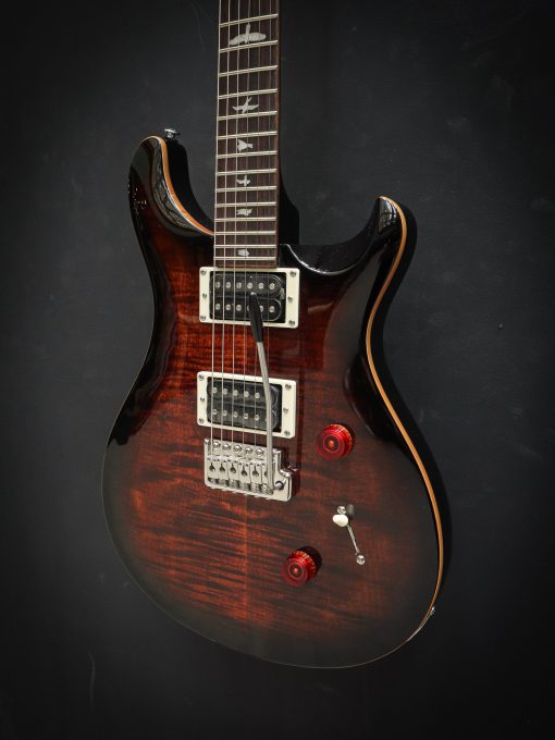 PRS SE Custom 24 Black Goldburst - Image 8
