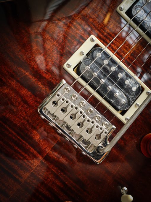 PRS SE Custom 24 Black Goldburst - Image 7