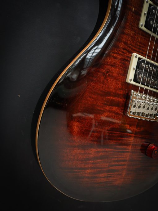 PRS SE Custom 24 Black Goldburst - Image 6