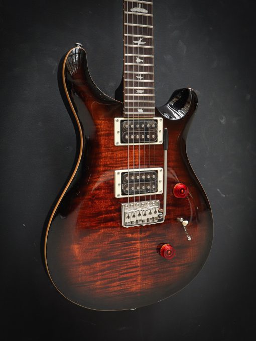 PRS SE Custom 24 Black Goldburst - Image 4
