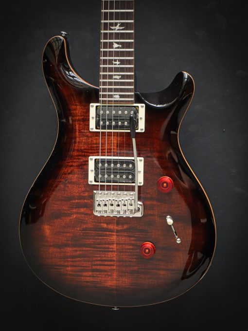 PRS SE Custom 24 Black Goldburst - Image 3