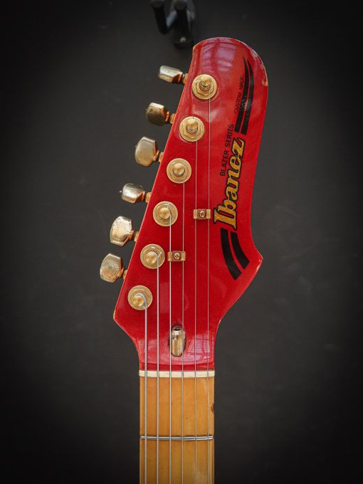 1981 Ibanez BL550 Blazer Flame Red Sparkle (Pre-Owned) - Image 13