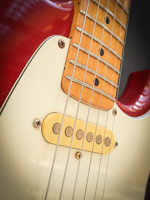 1981 Ibanez BL550 Blazer Flame Red Sparkle (Pre-Owned) - Image 12