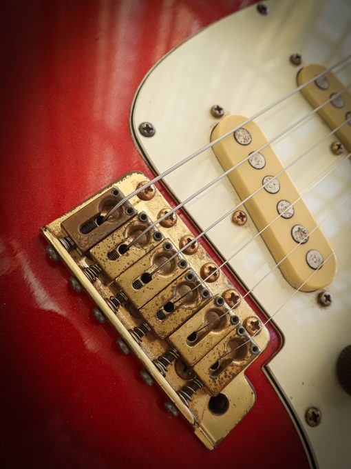 1981 Ibanez BL550 Blazer Flame Red Sparkle (Pre-Owned) - Image 8